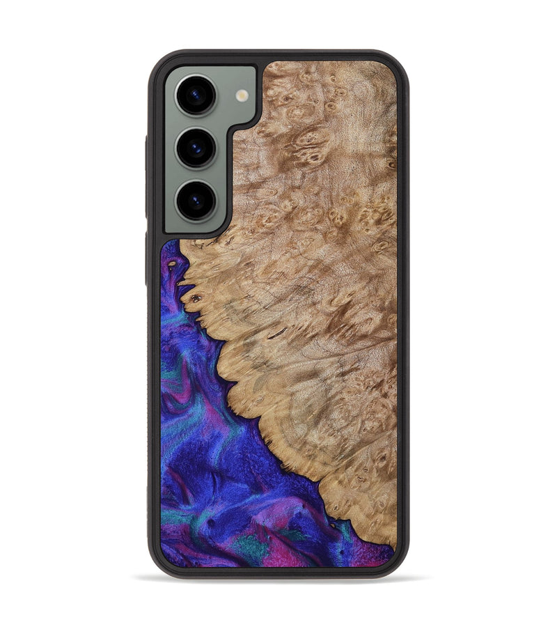 Galaxy S23 Plus Wood Phone Case - Juwan (Purple, 793712)