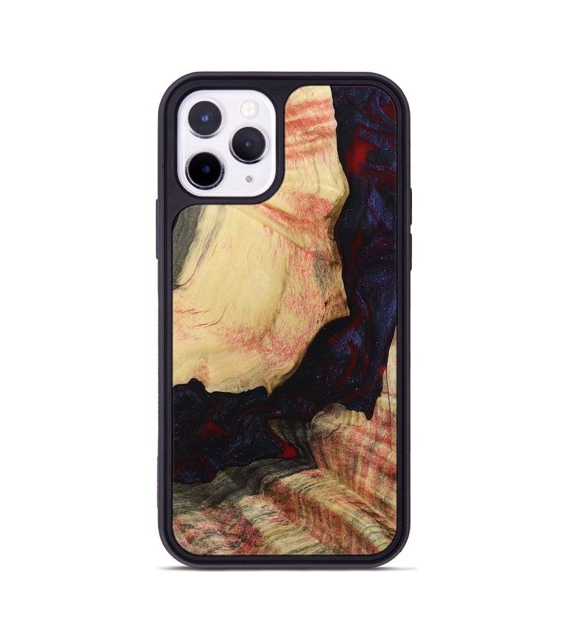 iPhone 11 Pro Wood Phone Case - Krista (Red, 793715)