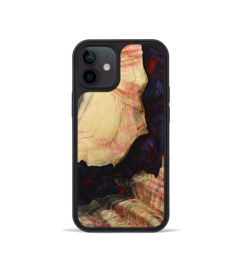 iPhone 12 mini Wood Phone Case - Krista (Red, 793715)