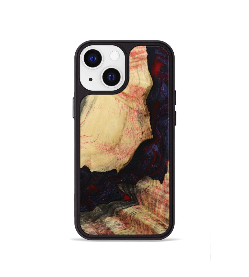 iPhone 13 mini Wood Phone Case - Krista (Red, 793715)