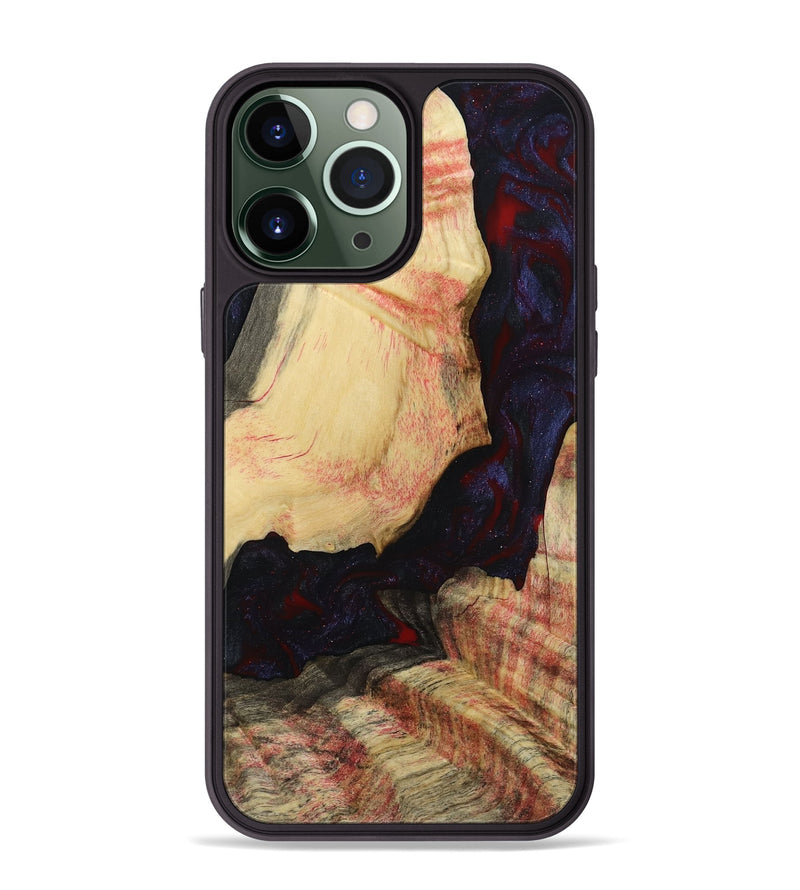 iPhone 13 Pro Max Wood Phone Case - Krista (Red, 793715)