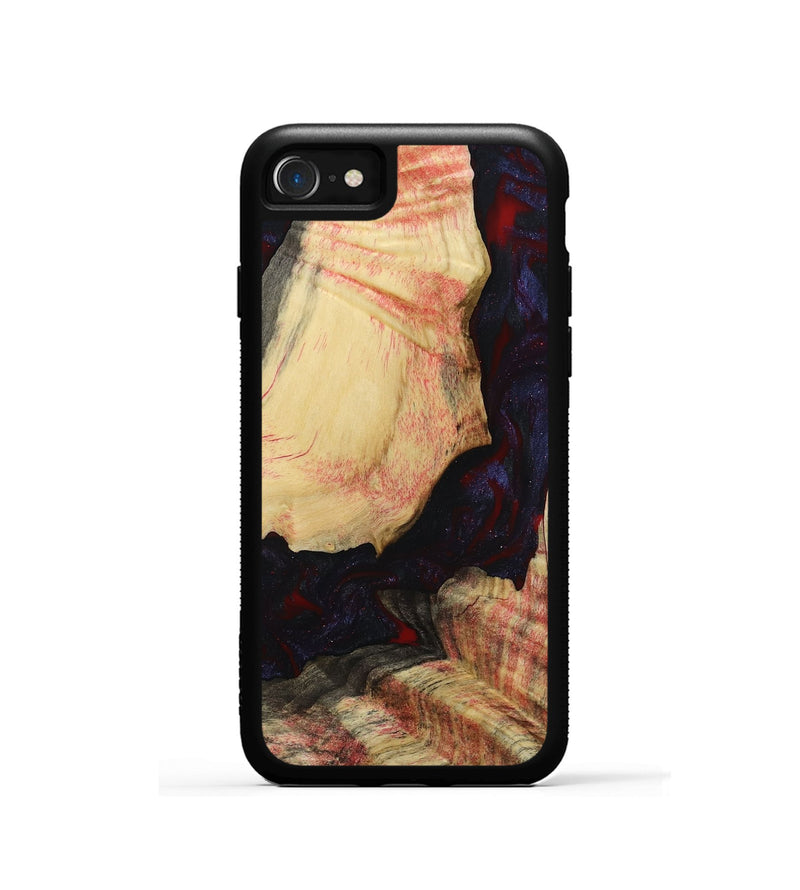 iPhone SE Wood Phone Case - Krista (Red, 793715)