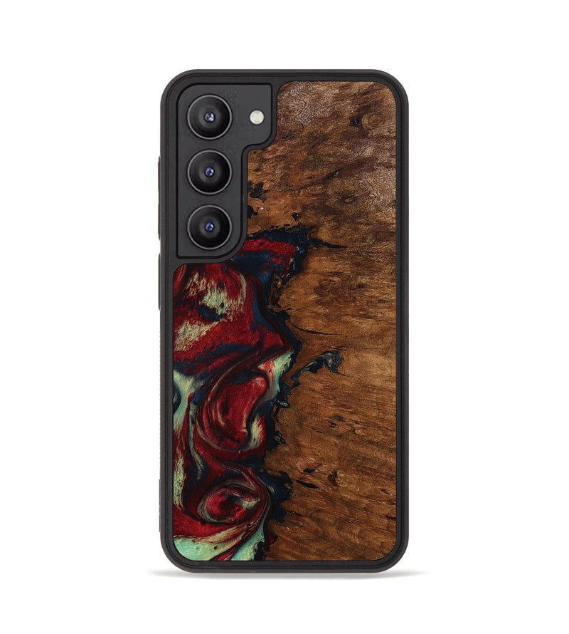 Galaxy S23 Wood Phone Case - Soren (Red, 793717)