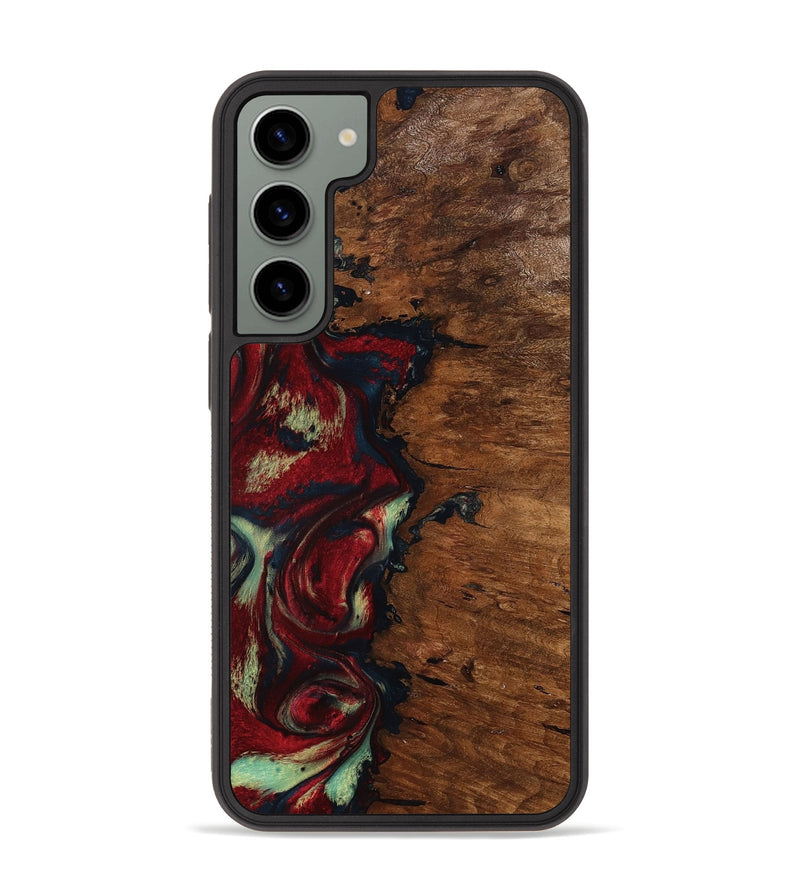 Galaxy S23 Plus Wood Phone Case - Soren (Red, 793717)