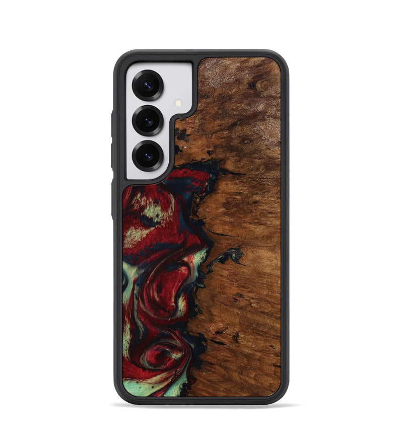 Galaxy S25 Wood Phone Case - Soren (Red, 793717)