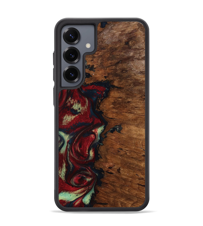 Galaxy S25 Plus Wood Phone Case - Soren (Red, 793717)