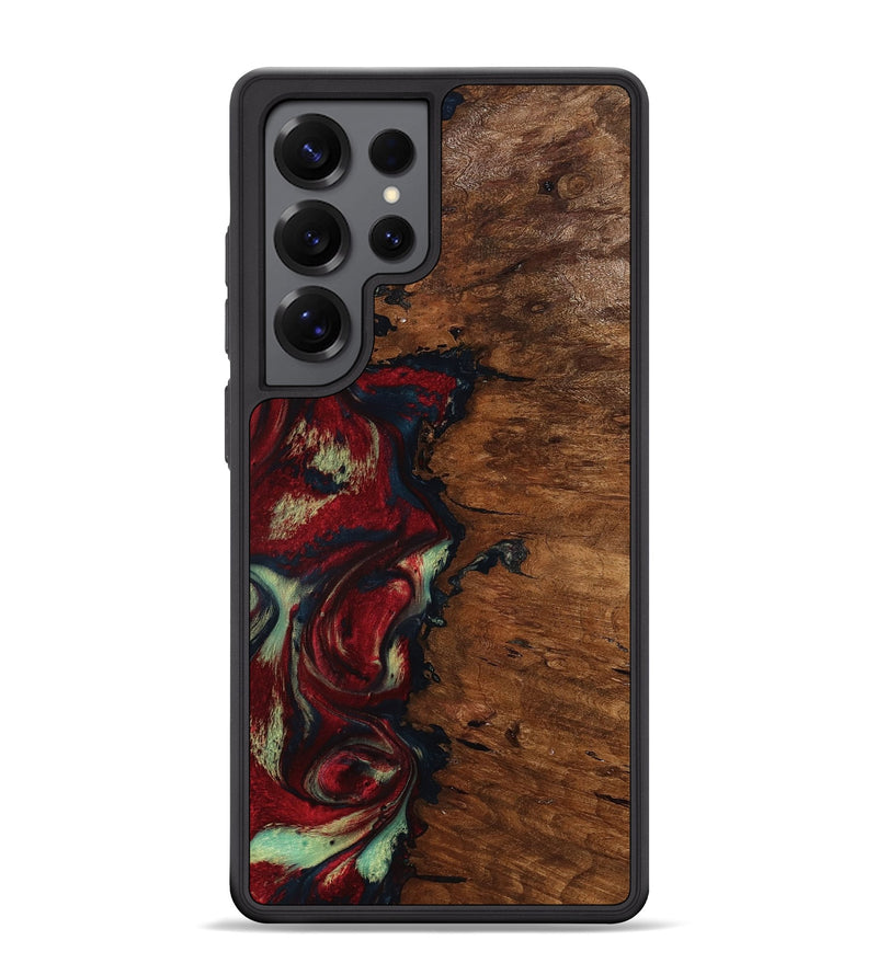 Galaxy S25 Ultra Wood Phone Case - Soren (Red, 793717)