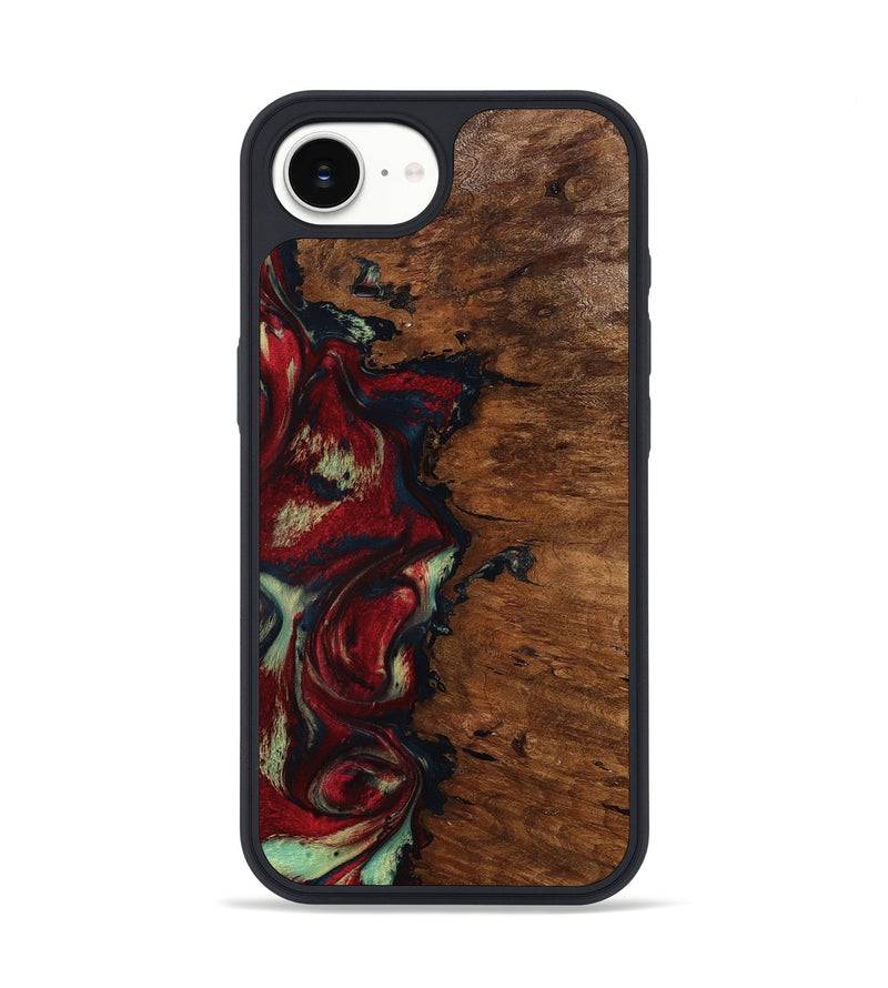 iPhone 16e Wood Phone Case - Soren (Red, 793717)