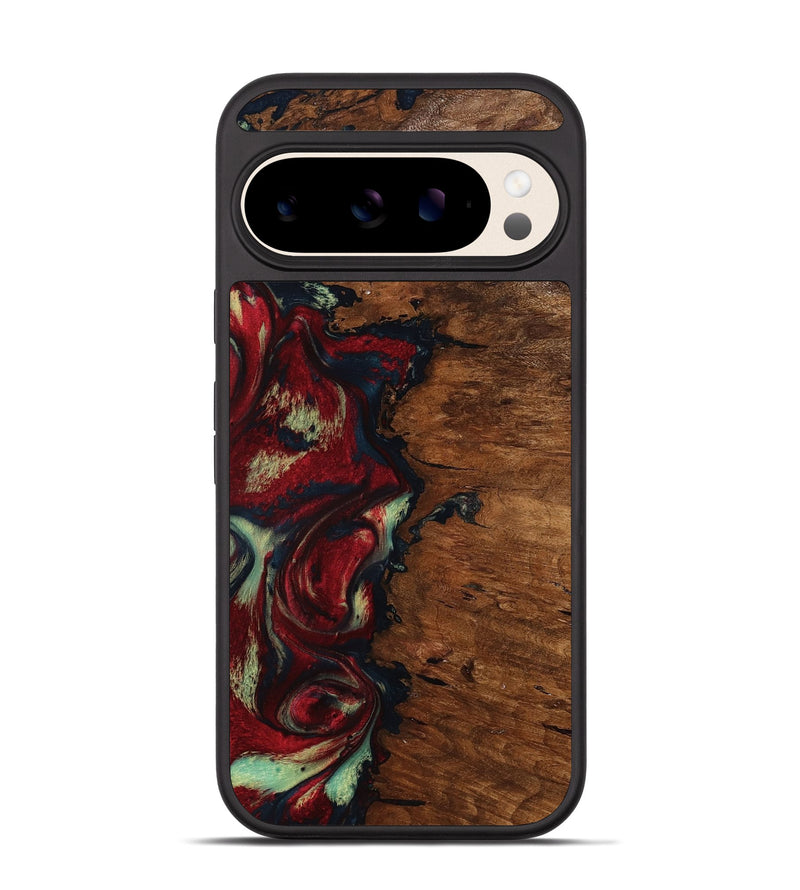 Pixel 10 Wood Phone Case - Soren (Red, 793717)