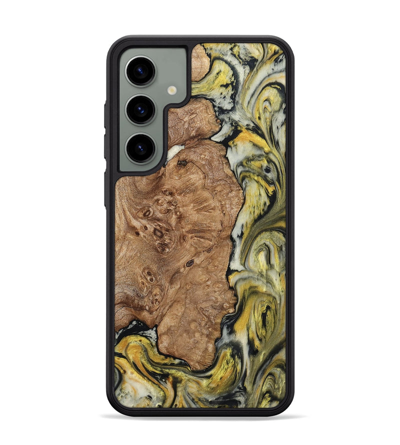 Galaxy S24 Plus Wood Phone Case - Lila (Black & White, 793724)