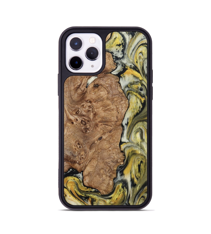 iPhone 11 Pro Wood Phone Case - Lila (Black & White, 793724)