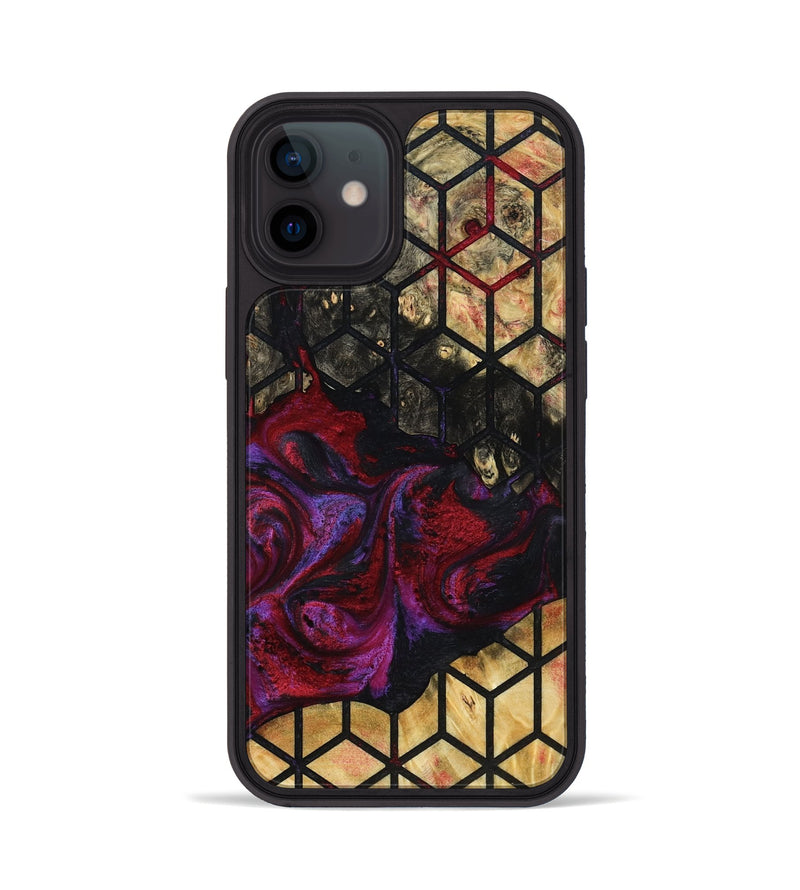 iPhone 12 Wood Phone Case - Mike (Pattern, 793734)