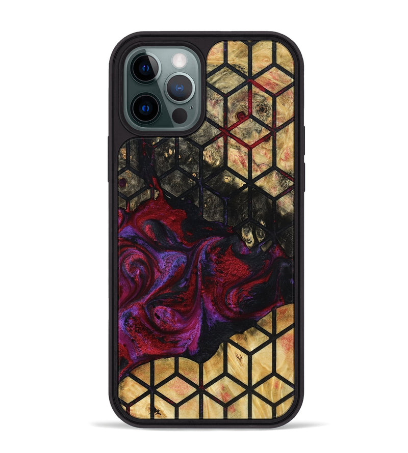 iPhone 12 Pro Max Wood Phone Case - Mike (Pattern, 793734)