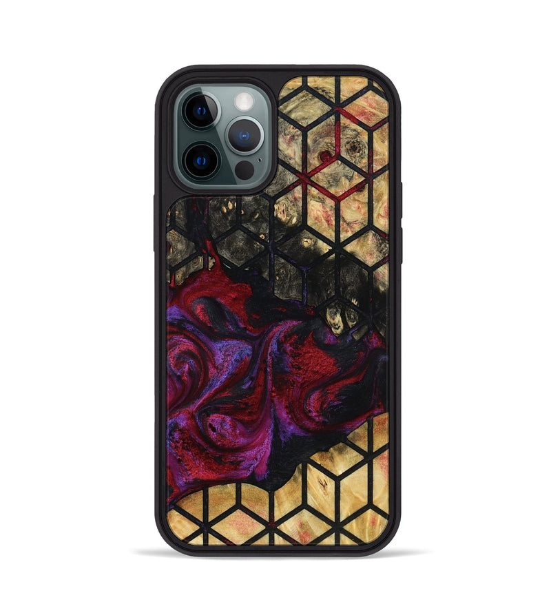 iPhone 12 Pro Wood Phone Case - Mike (Pattern, 793734)