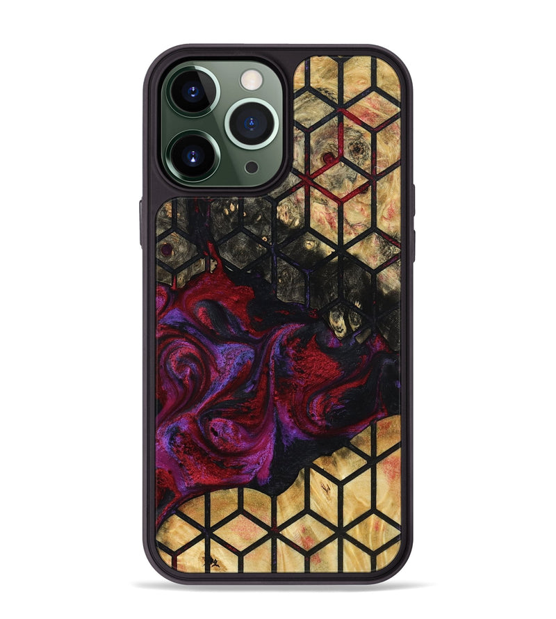 iPhone 13 Pro Max Wood Phone Case - Mike (Pattern, 793734)