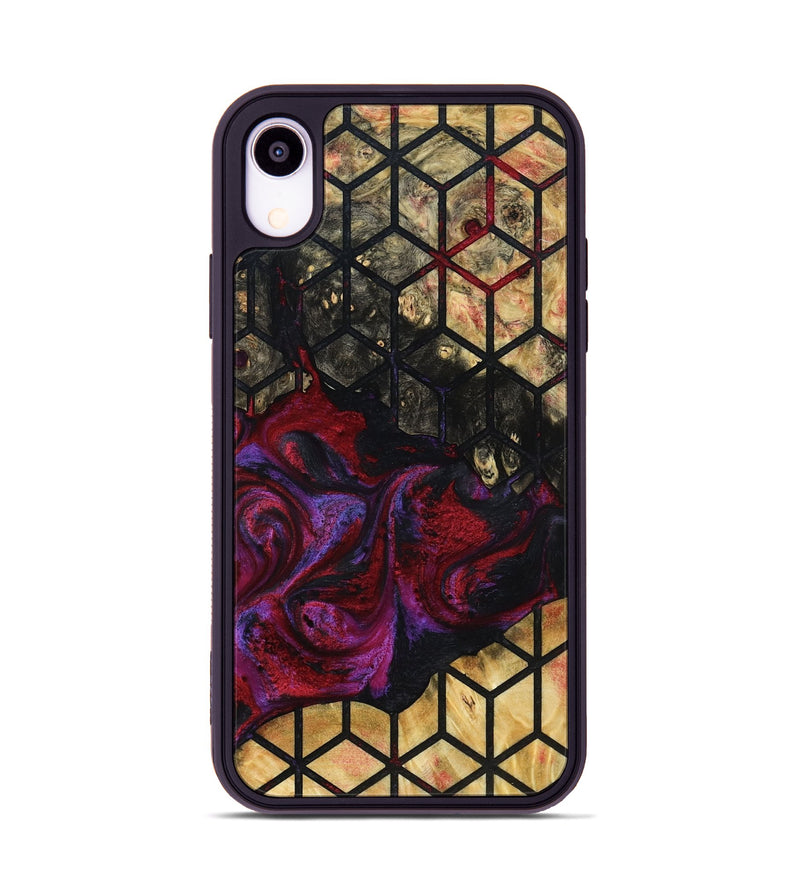 iPhone Xr Wood Phone Case - Mike (Pattern, 793734)