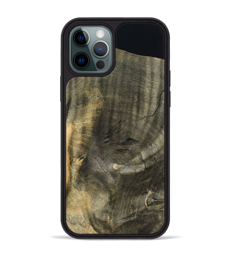 iPhone 12 Pro Max Wood Phone Case - Rosalee (Wood Burl, 793747)