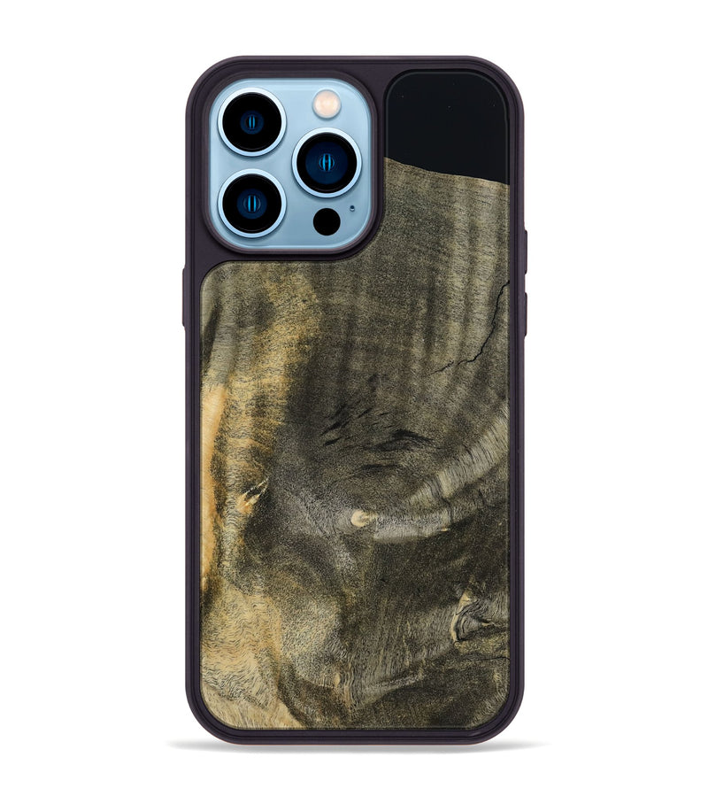iPhone 14 Pro Max Wood Phone Case - Rosalee (Wood Burl, 793747)