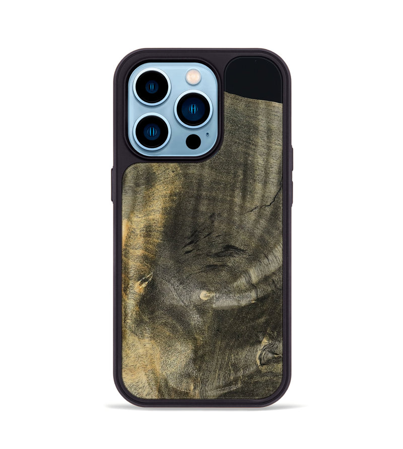 iPhone 14 Pro Wood Phone Case - Rosalee (Wood Burl, 793747)
