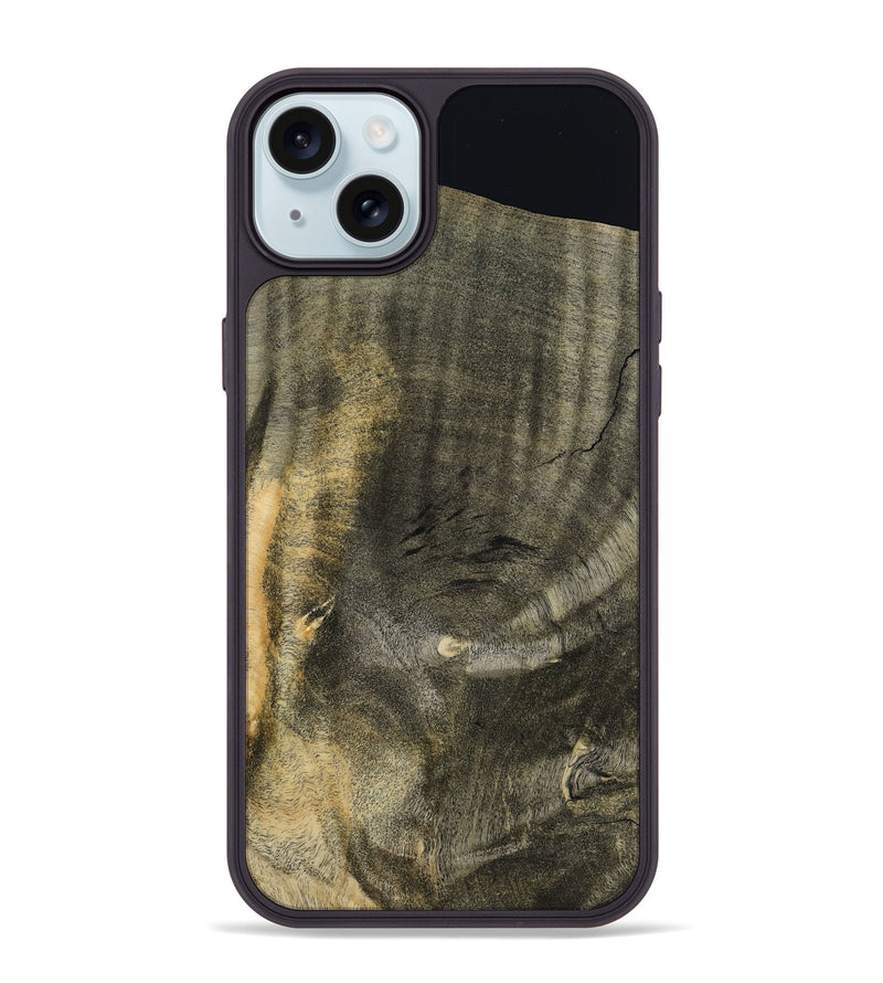 iPhone 15 Plus Wood Phone Case - Rosalee (Wood Burl, 793747)