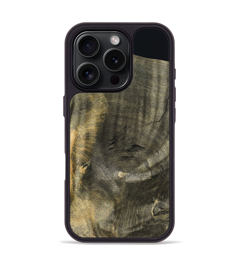iPhone 16 Pro Wood Phone Case - Rosalee (Wood Burl, 793747)