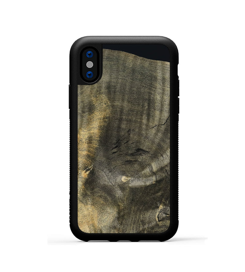 iPhone Xs Wood Phone Case - Rosalee (Wood Burl, 793747)