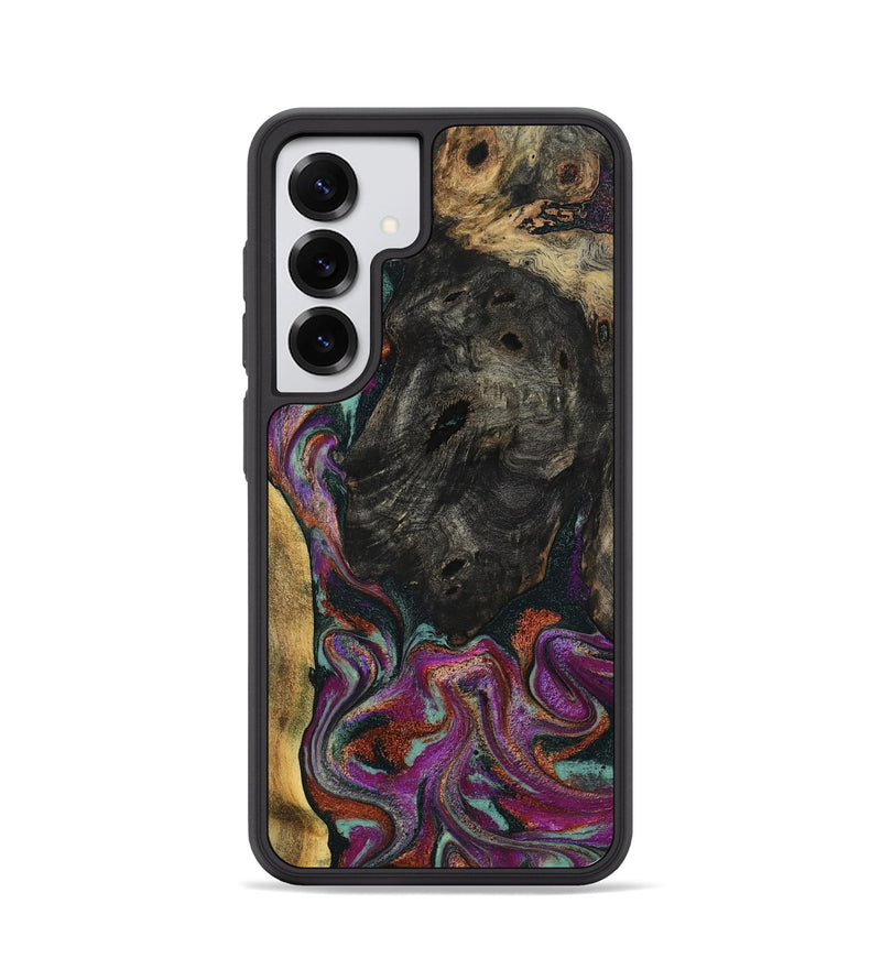 Galaxy S25 Wood Phone Case - Ida (Green, 793766)