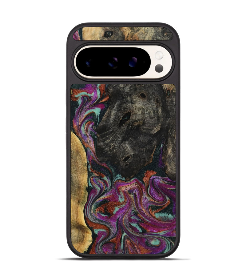 Pixel 9 Pro Wood Phone Case - Ida (Green, 793766)