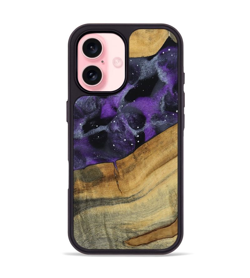 iPhone 16 Wood Phone Case - Dudley (Cosmos, 793811)