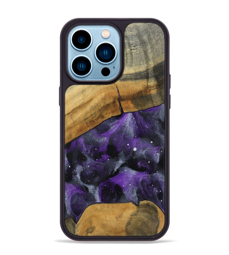 iPhone 14 Pro Max Wood Phone Case - Tiera (Cosmos, 793817)