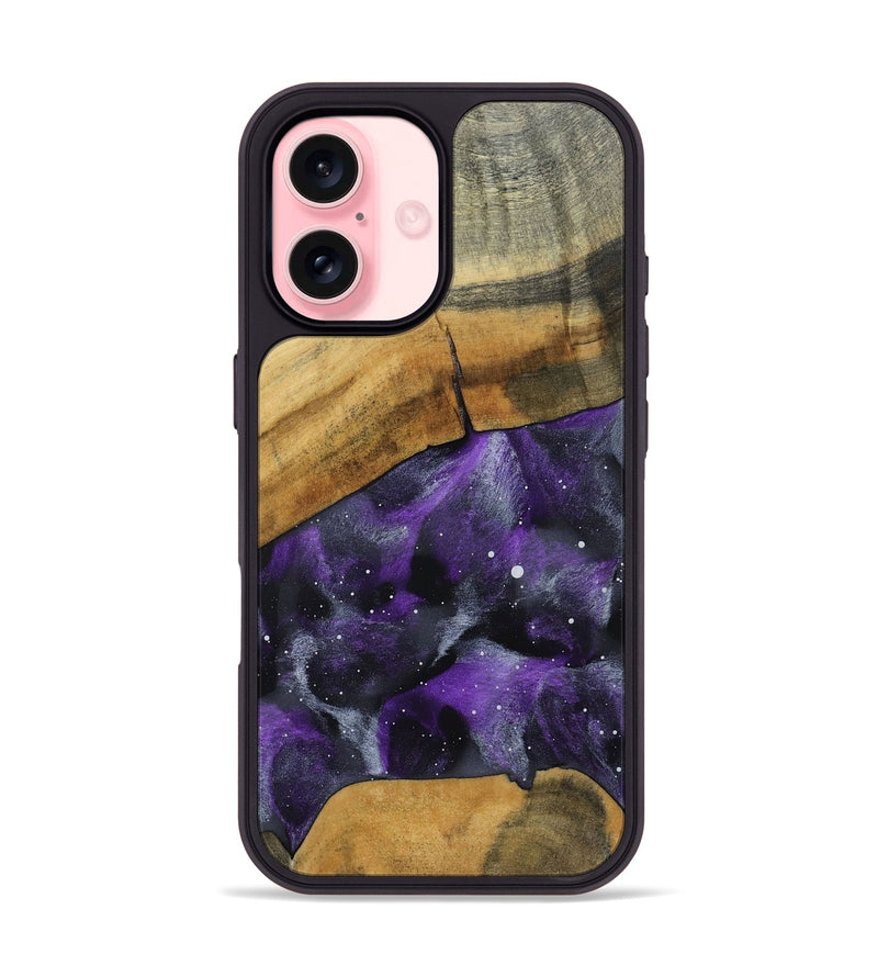 iPhone 16 Wood Phone Case - Tiera (Cosmos, 793817)