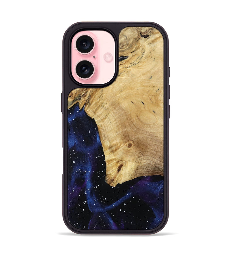 iPhone 16 Wood Phone Case - Nico (Cosmos, 793822)