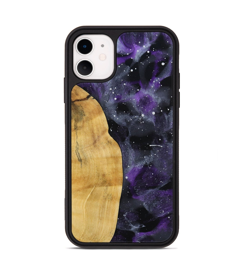 iPhone 11 Wood Phone Case - Isaias (Cosmos, 793829)