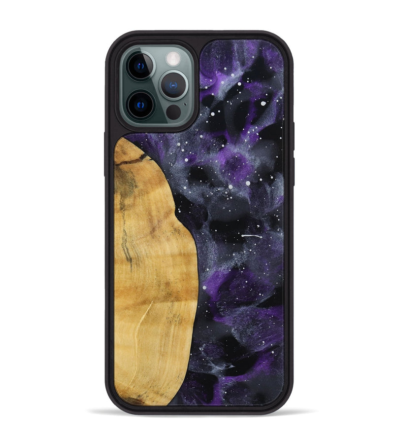 iPhone 12 Pro Max Wood Phone Case - Isaias (Cosmos, 793829)