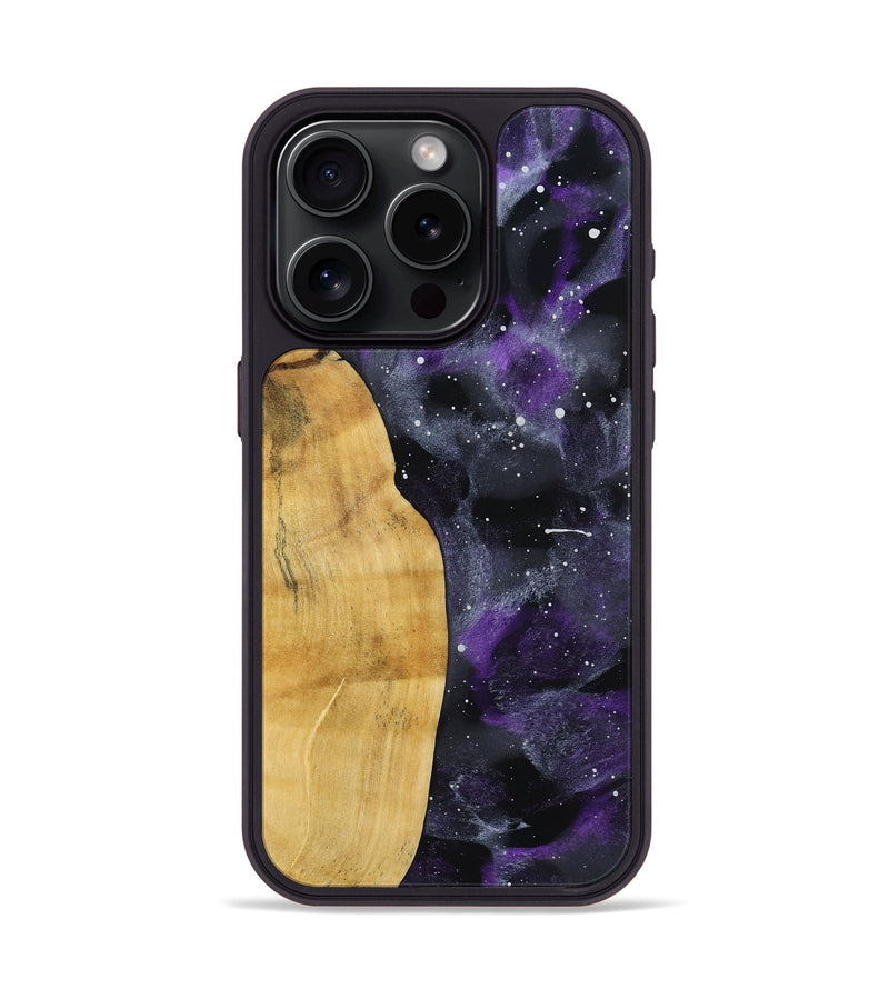 iPhone 15 Pro Wood Phone Case - Isaias (Cosmos, 793829)