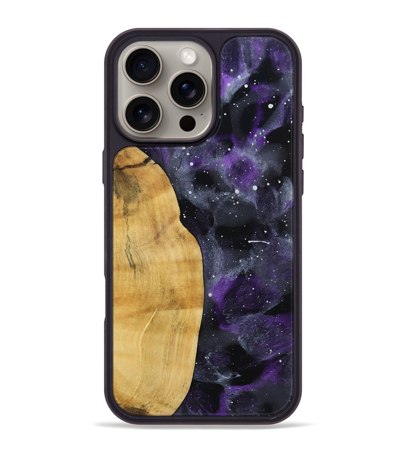 iPhone 16 Pro Max Wood Phone Case - Isaias (Cosmos, 793829)