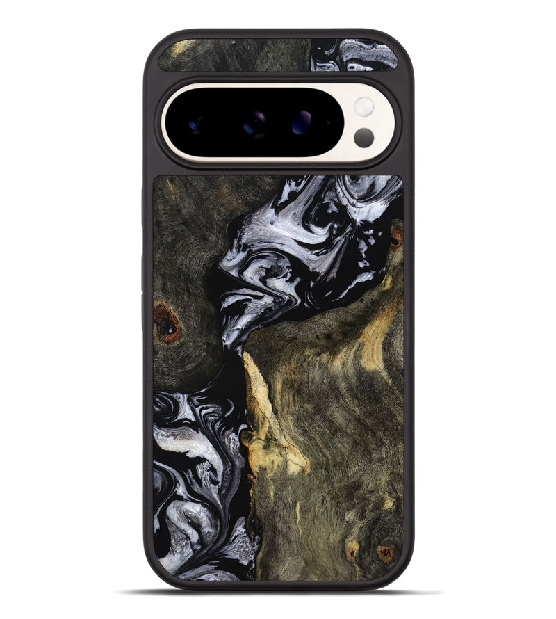 Pixel 9 Pro XL Wood Phone Case - Vernon (Black & White, 793874)