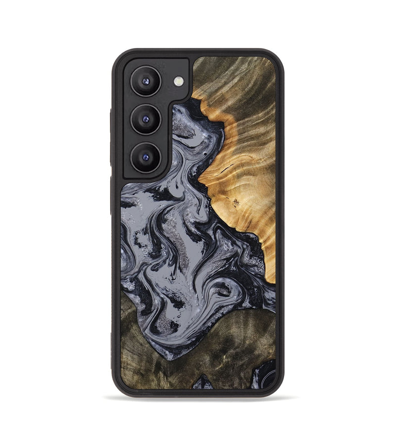 Galaxy S23 Wood Phone Case - Matteo (Black & White, 793879)