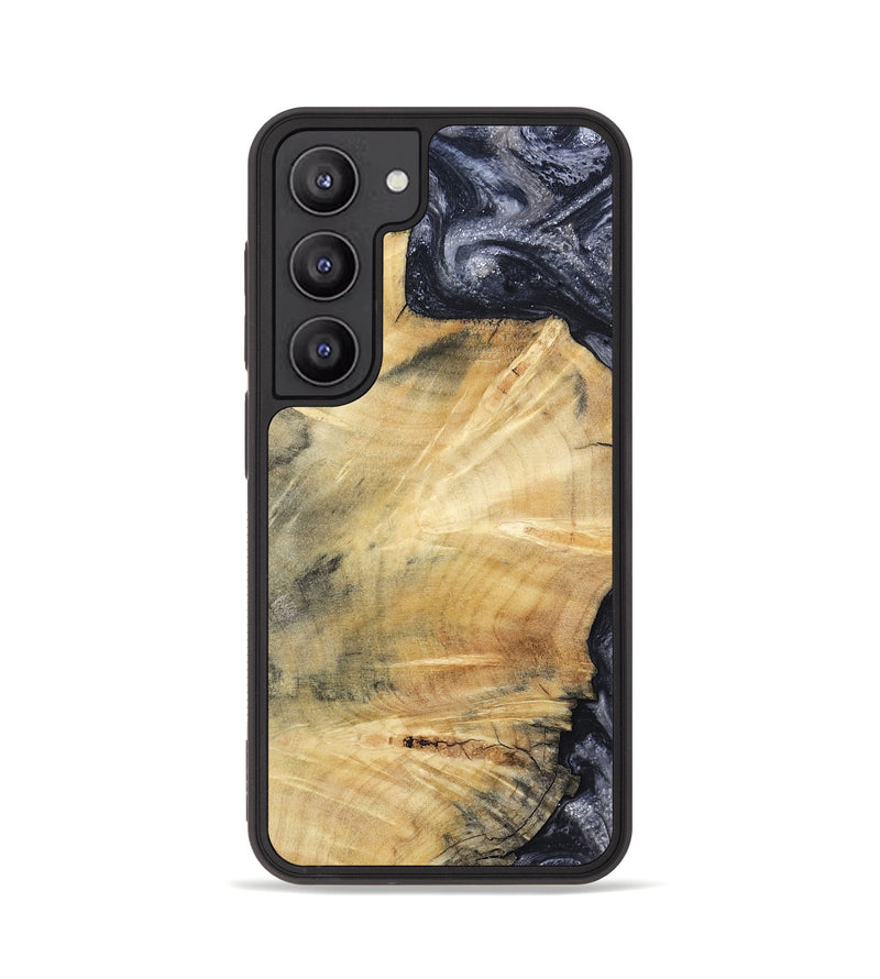 Galaxy S23 Wood Phone Case - Giovani (Black & White, 793881)