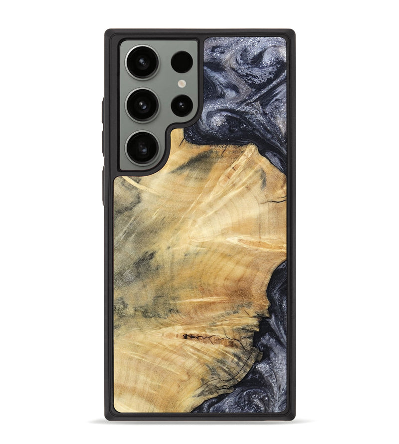 Galaxy S23 Ultra Wood Phone Case - Giovani (Black & White, 793881)