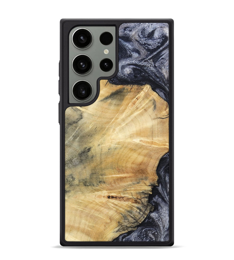 Galaxy S24 Ultra Wood Phone Case - Giovani (Black & White, 793881)