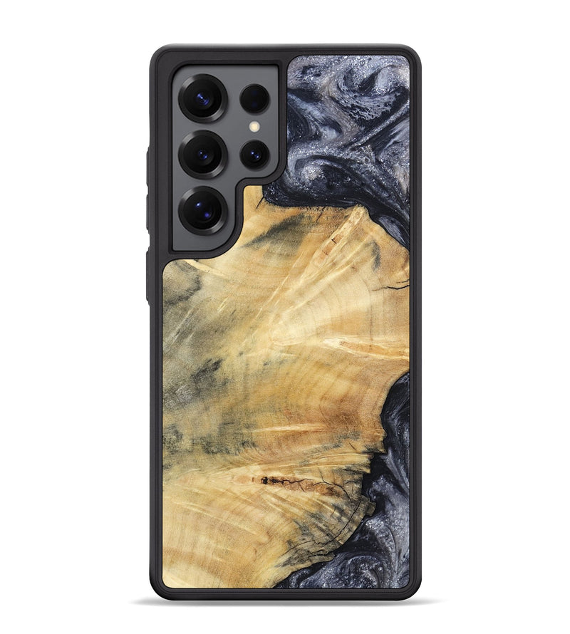 Galaxy S25 Ultra Wood Phone Case - Giovani (Black & White, 793881)