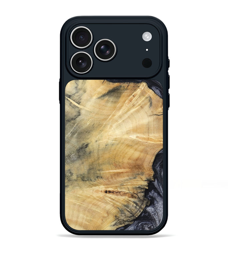 iPhone 17 Pro Max Wood Phone Case - Giovani (Black & White, 793881)