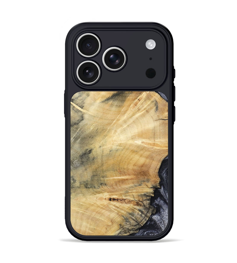 iPhone 17 Pro Wood Phone Case - Giovani (Black & White, 793881)