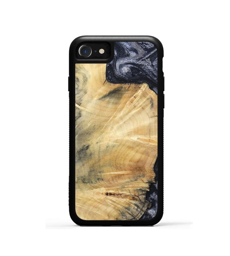 iPhone SE Wood Phone Case - Giovani (Black & White, 793881)