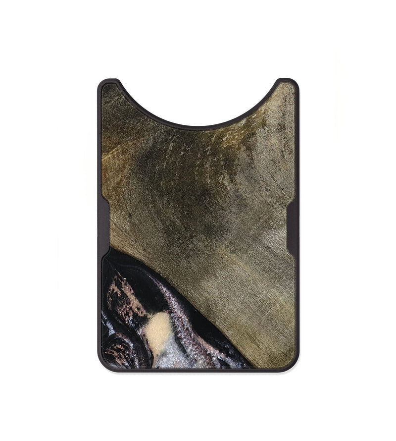 Alloy Wood Wallet - Dominik (Black & White, 793884)