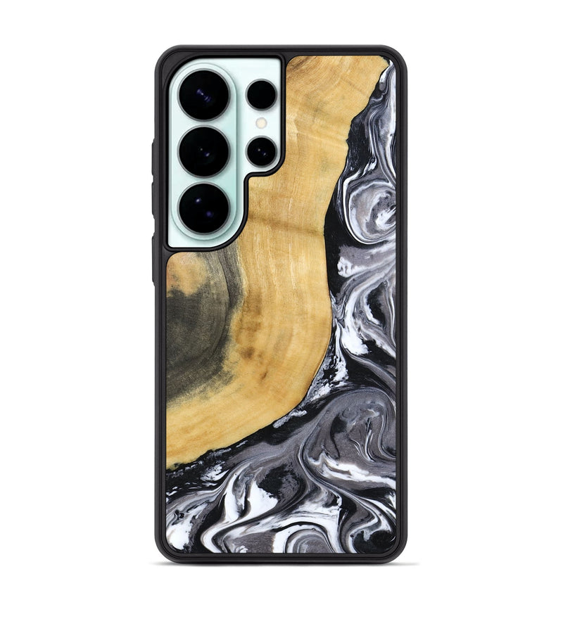 Galaxy S26 Ultra Wood Phone Case - Arther (Black & White, 793908)