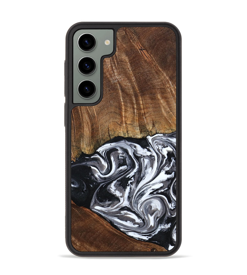 Galaxy S23 Plus Wood Phone Case - Ona (Black & White, 793911)