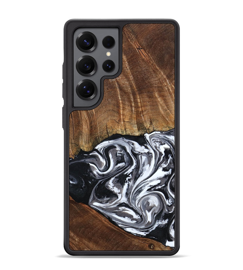 Galaxy S25 Ultra Wood Phone Case - Ona (Black & White, 793911)