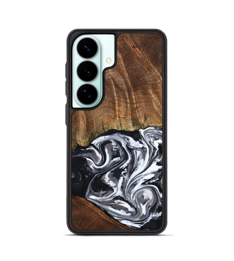 Galaxy S26 Wood Phone Case - Ona (Black & White, 793911)